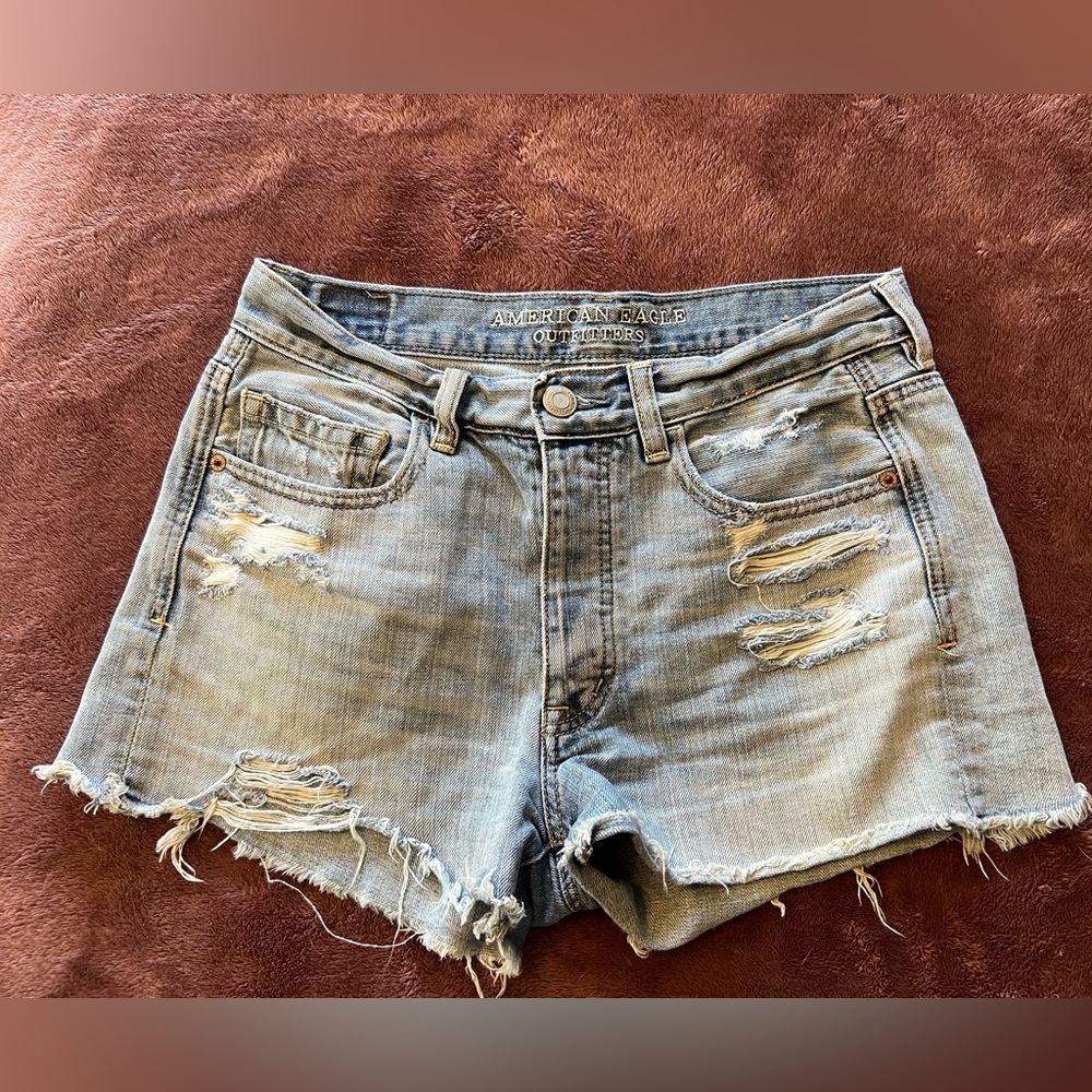 American Eagle denim jean shorts